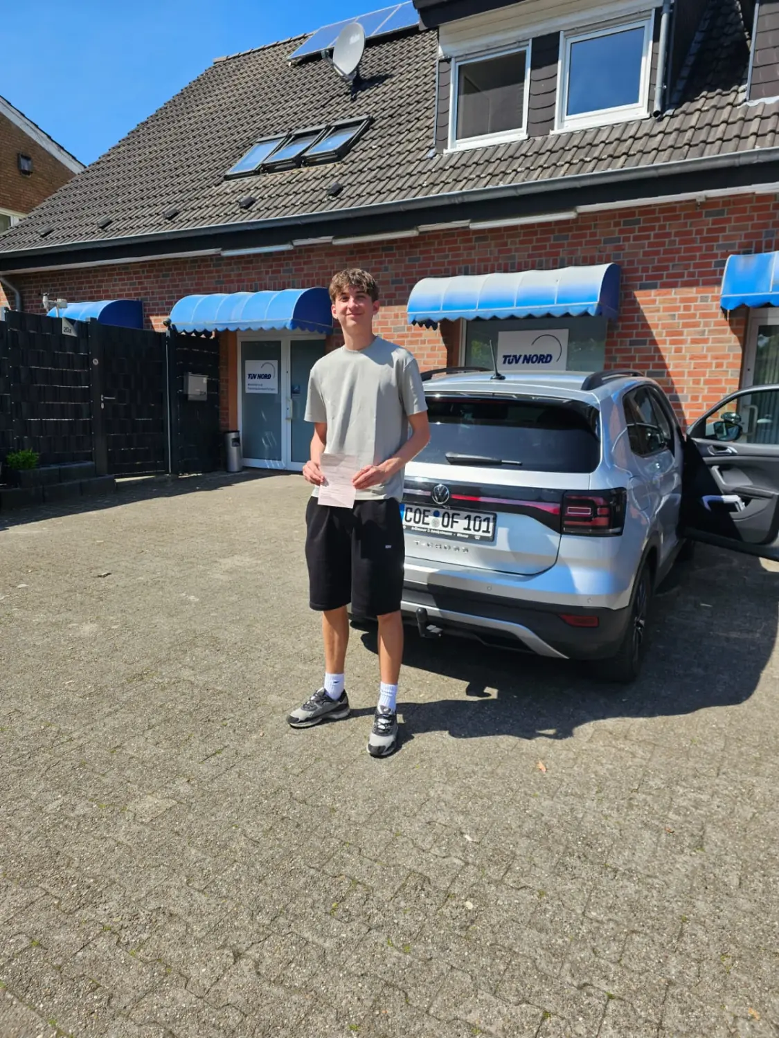 Fahrschüler Justin