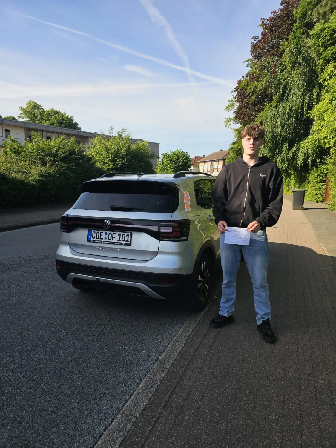 Fahrschüler Justin