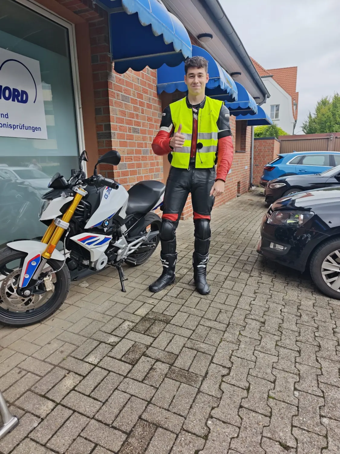 Fahrschüler Justin