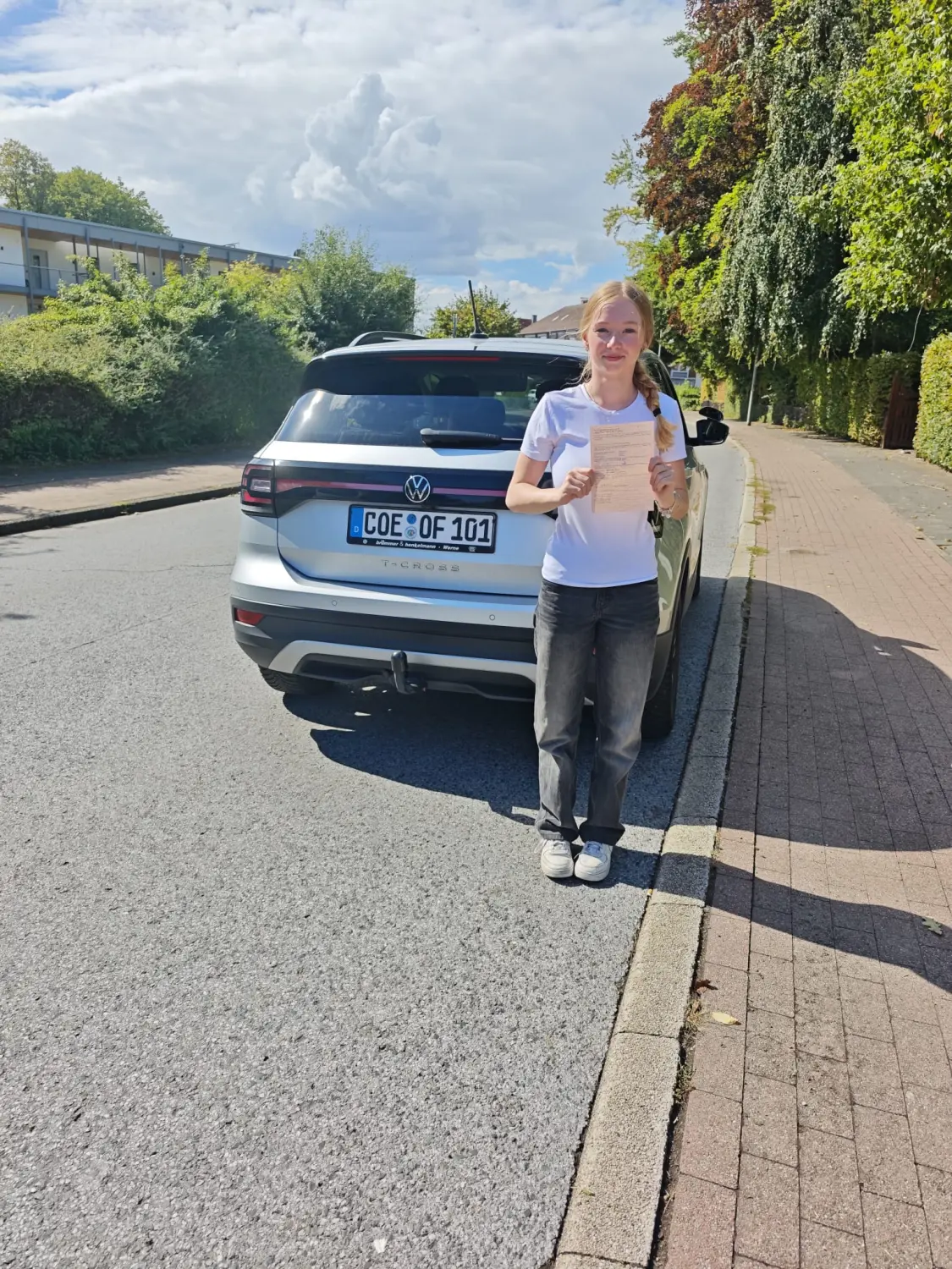 Fahrschüler Justin