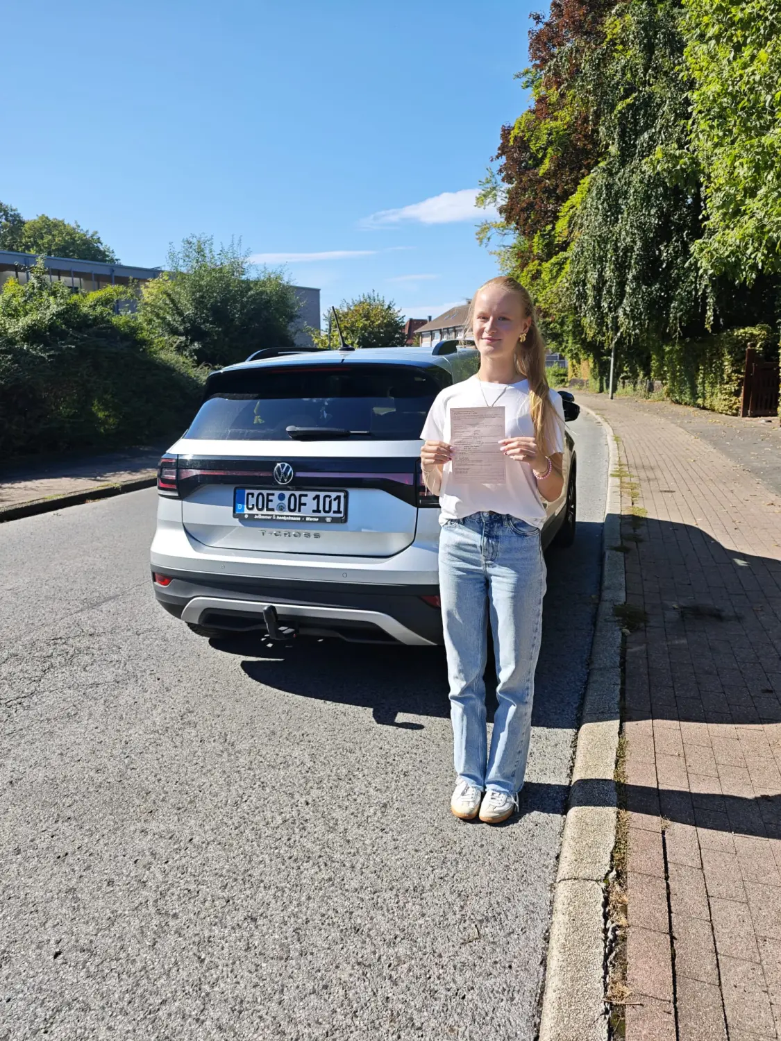 Fahrschüler Justin
