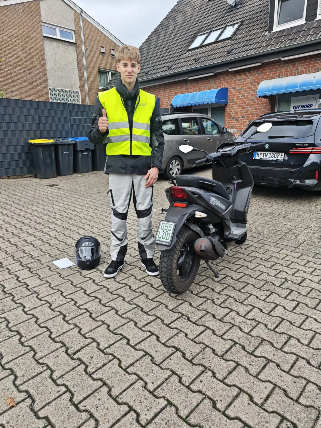 Fahrschüler Justin