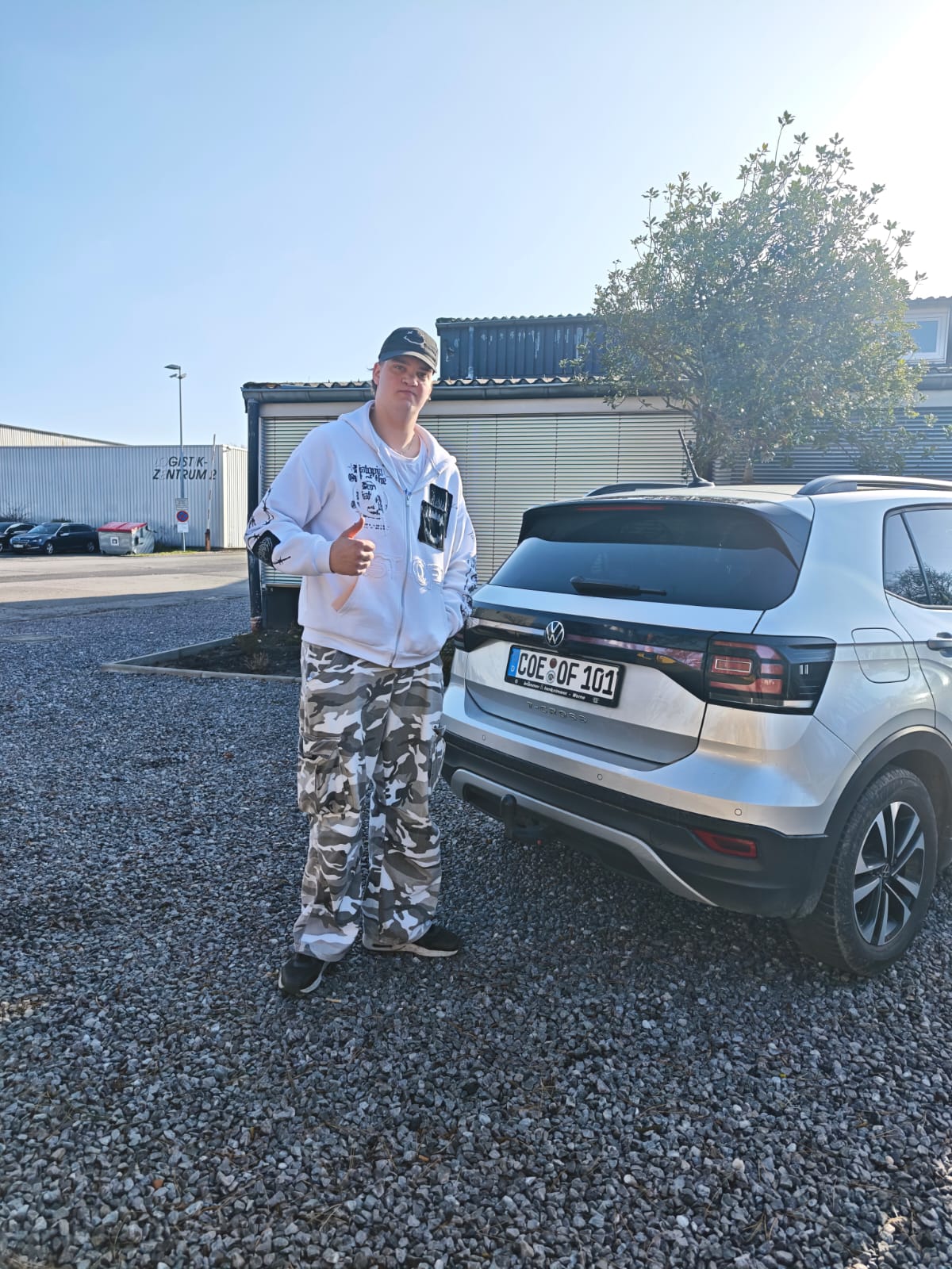 Fahrschüler Justin